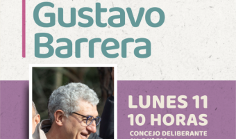 ASUME EL INTENDENTE GUSTAVO BARRERA